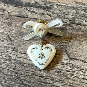 vtg Lenox Porcelain Pin